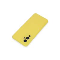 Newface One Plus 9 Kılıf Nano içi Kadife Silikon - Sarı