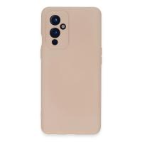 Newface One Plus 9 Kılıf Nano içi Kadife Silikon - Pudra