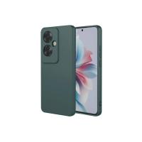 Newface Oppo Reno 11F Kılıf First Silikon - Koyu Yeşil