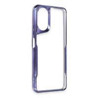 Newface Oppo A38 Kılıf Boyi Silikon Kapak - Lacivert