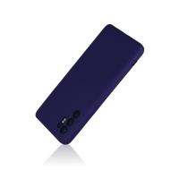 Newface Oppo Reno 6 Kılıf Nano içi Kadife Silikon - Mor