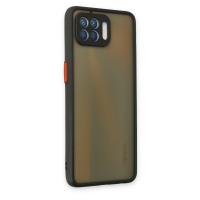 Newface Oppo Reno 4 Lite Kılıf Montreal Silikon Kapak - Siyah