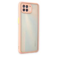 Newface Oppo Reno 4 Lite Kılıf Montreal Silikon Kapak - Pembe