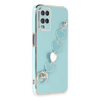 Newface Oppo A54 4G Kılıf Esila Silikon - Su Yeşili