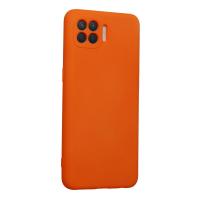 Newface Oppo Reno 4 Lite Kılıf Nano içi Kadife Silikon - Turuncu