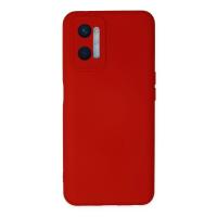 Newface Oppo A96 Kılıf Nano içi Kadife Silikon - Kırmızı