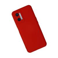 Newface Oppo A96 Kılıf Nano içi Kadife Silikon - Kırmızı