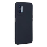 Newface Oppo A96 Kılıf Nano içi Kadife Silikon - Lacivert