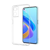 Newface Oppo A96 Kılıf Lüx Şeffaf Silikon