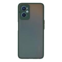 Newface Oppo A96 Kılıf Montreal Silikon Kapak - Yeşil