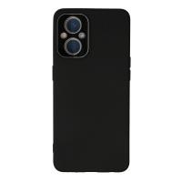 Newface Oppo Reno 7 Lite Kılıf Lansman Glass Kapak - Siyah