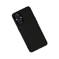 Newface Oppo Reno 7 Lite Kılıf Lansman Glass Kapak - Siyah