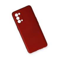 Newface Oppo Reno 5 Pro Kılıf First Silikon - Bordo