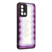 Newface Oppo A74 4G Kılıf Mirror Desenli Kapak - Mirror - 5