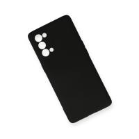 Newface Oppo Reno 5 Kılıf Nano içi Kadife Silikon - Siyah