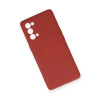 Newface Oppo Reno 5 Pro Kılıf Nano içi Kadife Silikon - Kiremit