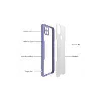 Newface Oppo A15 Kılıf Platin Silikon - Mavi