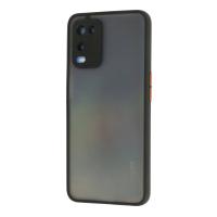 Newface Oppo A54 4G Kılıf Montreal Silikon Kapak - Siyah