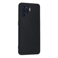 Newface Oppo Reno 5 Lite Kılıf Nano içi Kadife Silikon - Lacivert