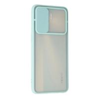 Newface Oppo Reno 4 Lite Kılıf Palm Buzlu Kamera Sürgülü Silikon uaz