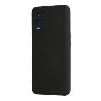 Newface Oppo A54 4G Kılıf Nano içi Kadife Silikon - Siyah