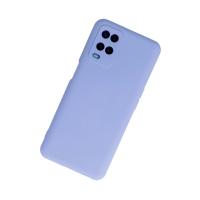 Newface Oppo A54 4G Kılıf Nano içi Kadife Silikon - Lila