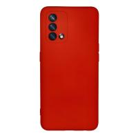 Newface Oppo A74 4G Kılıf Nano içi Kadife Silikon - Kırmızı