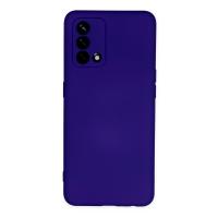 Newface Oppo A74 4G Kılıf Nano içi Kadife Silikon - Mor