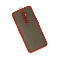 Newface Oppo Reno 2Z Kılıf Montreal Silikon Kapak - Kırmızı