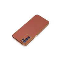 Newface Oppo A16 Kılıf Volet Silikon - Kırmızı