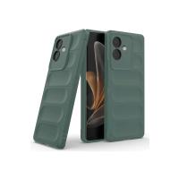 Newface Oppo A3 Kılıf Optimum Silikon - Koyu Yeşil