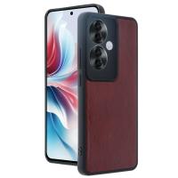 Newface Oppo Reno 11F Kılıf Aras Deri Kapak - Bordo