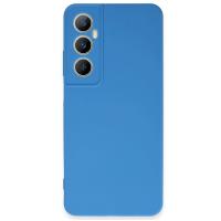 Newface Realme C65 Kılıf First Silikon - Mavi