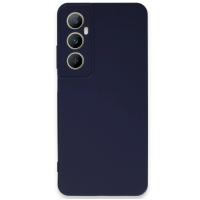 Newface Realme C65 Kılıf First Silikon - Lacivert