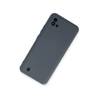 Newface Realme C11 2021 Kılıf Nano içi Kadife Silikon - Gri