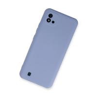 Newface Realme C11 2021 Kılıf Nano içi Kadife Silikon - Lila