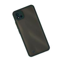 Newface Realme C11 2021 Kılıf Montreal Silikon Kapak - Yeşil