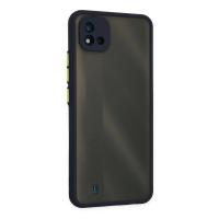 Newface Realme C11 2021 Kılıf Montreal Silikon Kapak - Lacivert