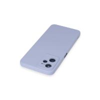 Newface Realme C35 Kılıf Nano içi Kadife Silikon - Lila