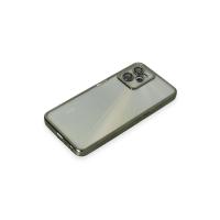 Newface Realme C35 Kılıf Razer Lensli Silikon - Yeşil