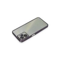 Newface Realme C35 Kılıf Razer Lensli Silikon - Mor