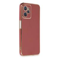 Newface Realme C35 Kılıf Volet Silikon - Kırmızı