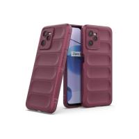 Newface Realme C35 Kılıf Optimum Silikon - Bordo