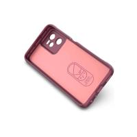 Newface Realme C35 Kılıf Optimum Silikon - Bordo