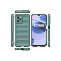 Newface Realme C35 Kılıf Optimum Silikon - Koyu Yeşil