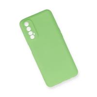 Newface Realme 7 Kılıf First Silikon - Yeşil