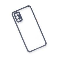 Newface Realme 7 Pro Kılıf Miami Şeffaf Silikon - Gri