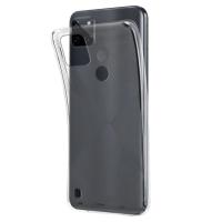 Newface Realme C25Y Kılıf Lüx Şeffaf Silikon