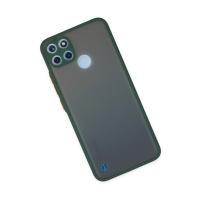 Newface Realme C21Y Kılıf Montreal Silikon Kapak - Yeşil