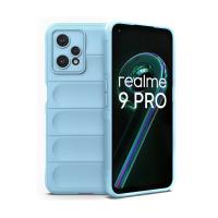 Newface Realme 9 Pro 5G Kılıf Optimum Silikon - Sky Blue